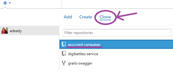 How to clone a repository